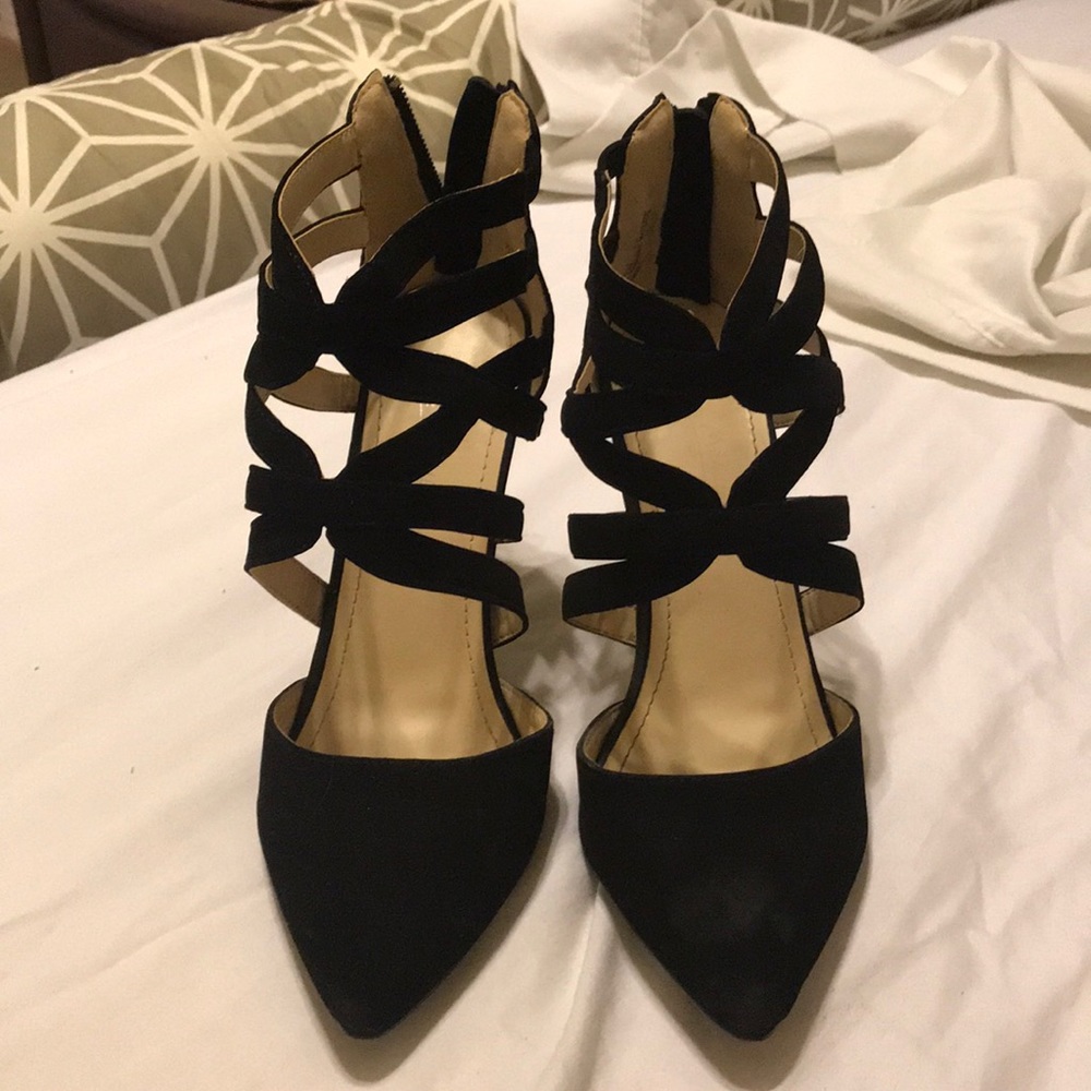Sexy black heels